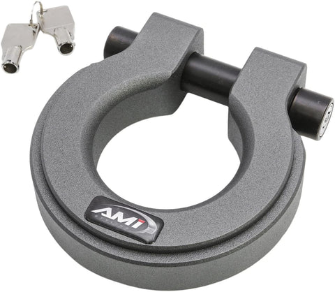 All Sales AMI 8814AM Demon V2 - Round D-Ring Anthracite Metallic, 1 Pack