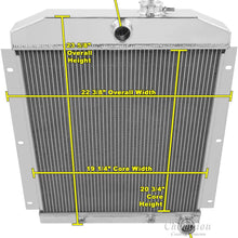 Champion Cooling, 3 Row All Aluminum Radiator for Chevrolet Trucks, CC5100