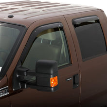 Auto Ventshade 94522 Original Ventvisor Side Window Deflector Dark Smoke, 4-Piece Set for 1999-2016 Ford F-250, F-350 Super Duty with SuperCab