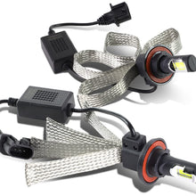 DNA Motoring HID-LED-LB-H13-HL Pair of LED Light Bulbs (High + Low Beam)