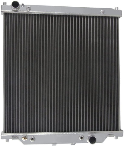 OzCoolingParts 03-07 Ford F-Series Radiator, Full Aluminum Radiator for 2003-2007 2004 2005 2006 Ford F-250 F-350 F-450 F-550 F53 Super Duty V8 6.0L Turbo Diesel Powerstroke