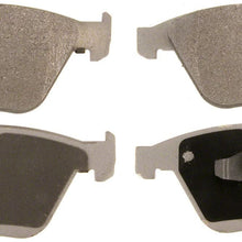 Wagner ThermoQuiet MX918A Semi-Metallic Disc Pad Set With Installation Hardware, Front