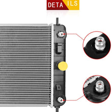 Maxiii Radiator Compatible with 2006-2007 Chevry Malibu Maxx LS/LT/LTZ/SS V6 3.5L, 3.9L, 2005-2009 Chevrolet Malibu LT/LS, Pontiac G6 Base/GT V6 3.5L, 2007-2008 Saturn Aura XE V6 3.5L