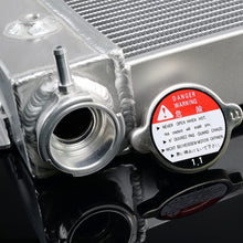 For 1987-1995 Jeep Wrangler TJ YJ V8 Conversion Full Aluminum Cooling Radiator + 9" Black Electric Fan