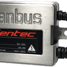 Xentec Xenon bulb 5202 6000K bundle with 45W Error Free Slim CANBUS Ballast (ultra white)