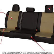 Rear SEAT: ShearComfort Custom Waterproof Cordura Seat Covers for Toyota Corolla (2020-2020) in Gray for 40/60 Split Back Solid Bottom w/Pullout Arm and 3 Adjustable Headrests (LE Model)