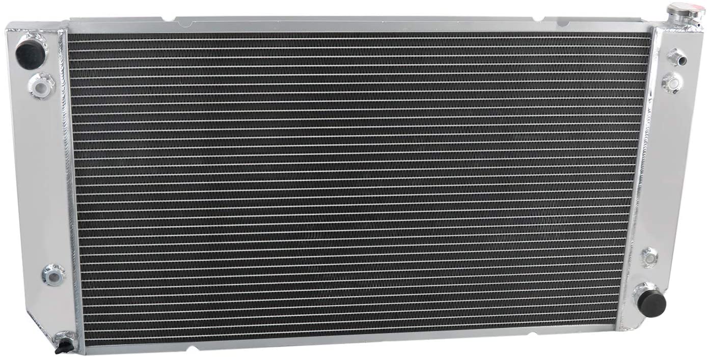 OzCoolingParts 3 Row Core All Aluminum Radiator for 1994-2000 95 96 97 98 99 Chevrolet C/K Series Pickup C2500 C3500 K2500 K3500, 1994-1999 Chevy Suburban 7.4L V8 Engine