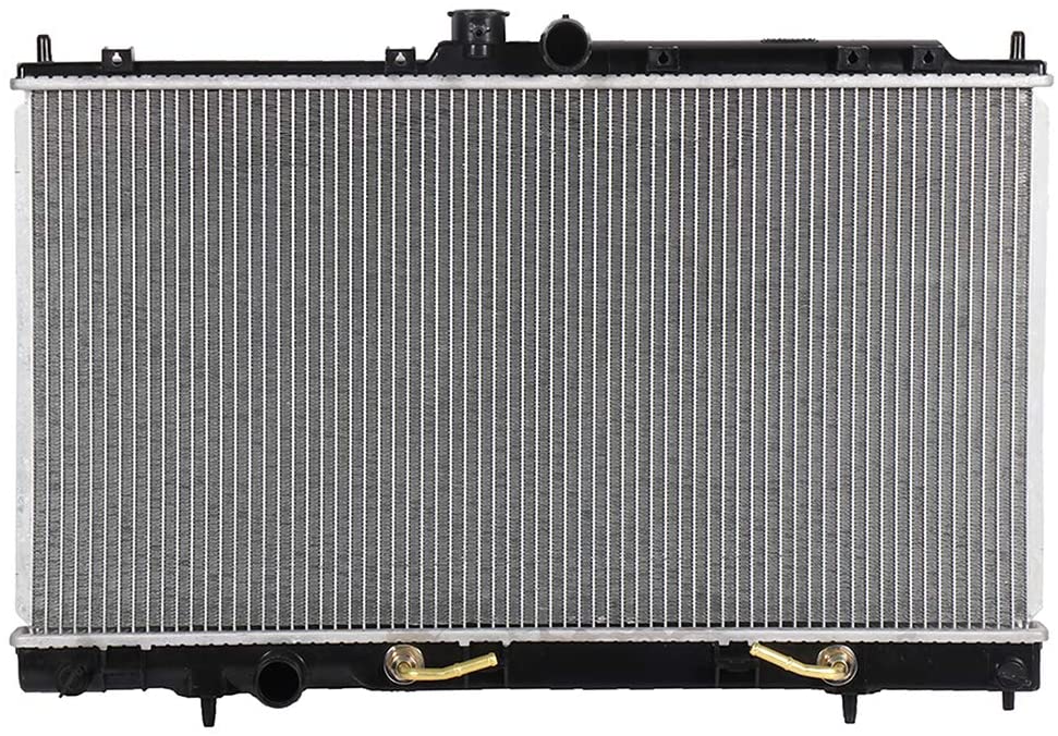 ECCPP Auto Parts Plastic Aluminum Replacement Radiator for 2448 Fit For 2002-2007 Mitsubishi Lancer