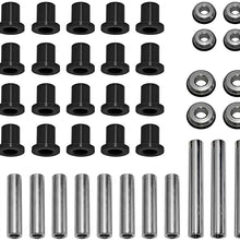 SuperATV Heavy Duty UHMW A-Arm/Control Arm Bushing Kit for OE Arms for Polaris RZR 900/900 4/900 S / 1000 S (2016 ONLY) - Front and Rear - Much Stronger Than Stock!
