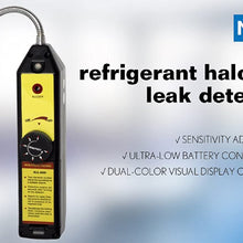 LotFancy Freon Leak Detector for Halogen Gas Leakage, Refrigerant Leak Detector HVAC for CFCs HCFCs HFCs R134a R1234yf R410a R22 R11 Tester, High Accuracy, with Indicator Light