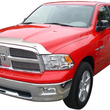 Auto Ventshade 622004 Aeroskin Flush Mount Chrome Hood Protector for 2009-2018 Dodge 1500 (Excludes Sport & Rebel); 2019 Ram 1500 Classic