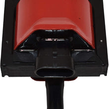 A-Team Performance EFI E-Core Ignition Coil Dual Connector Compatible with GM Chevy Chevrolet 1984-95 V6 V8 TBI SBC BBC Small Block Big Block - Red and Black