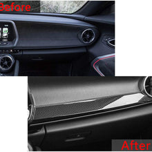 Xotic Tech Real Carbon Fiber Interior Gear Shift Knob Cover Overlay Trim Decal for Chevrolet Camaro 2016 2017 2018 2019 2020