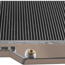 ALLOYWORKS 4 Row Aluminum Radiator For 1990-1998 Toyota Landcruiser 80 Series 1HZ/1HDT Turbo Diesel