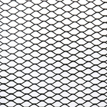 AUTOT 40 x 13 inch Car Grill Mesh Sheet, Black Painted Aluminum Alloy Grille Mesh Roll, 11 x 25 mm Hexagon-Shape Grids