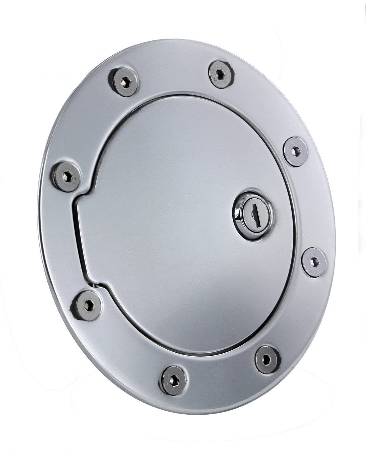 All Sales 6101K Billet Fuel Door ,Black