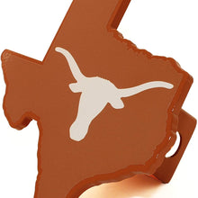 AMG NCAA Premium Solid Metal Heavy Duty Hitch Cover - Texas Shaped (Red Raiders)