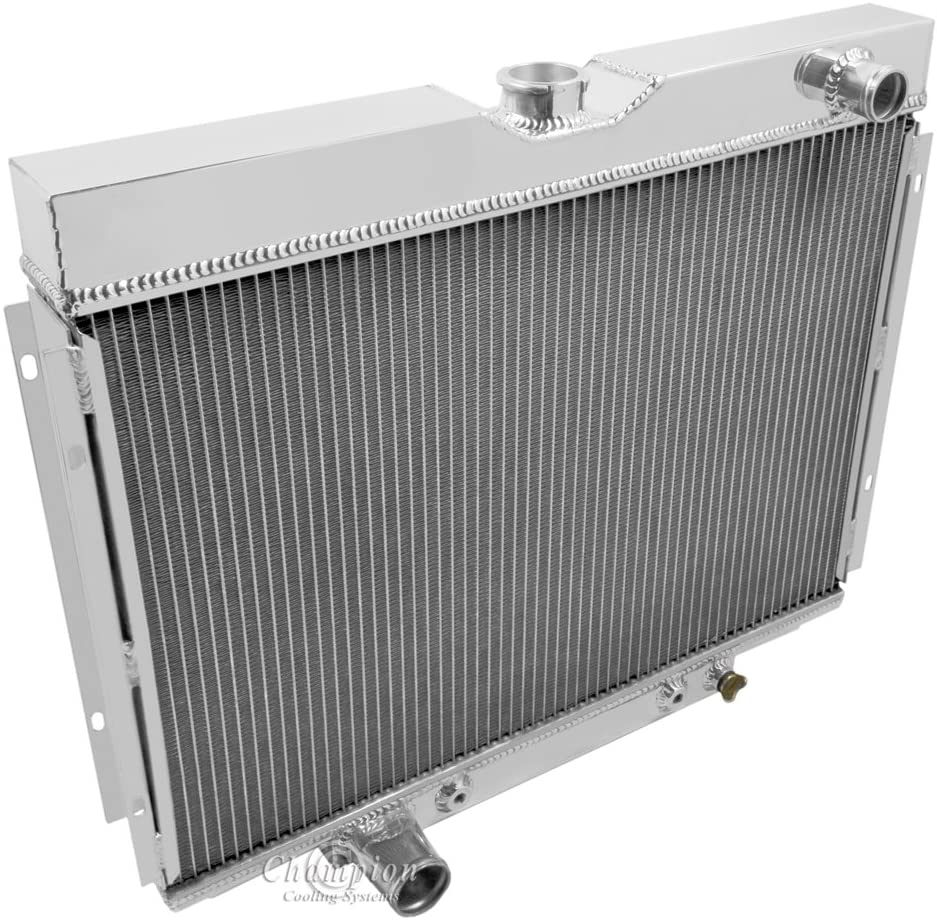 Champion Cooling, 2 Row All Aluminum Radiator for Ford Fairlane, EC379