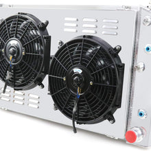 ALLOYWORKS 3 Row All Aluminum Radiator 2X12" Fans Shroud For 1977-1987 Chevy Nova C/K/G/P 10 20 30 40 Suburban/Buick Century Skylark / 1977-1980 GMC C/K/G 15 25 35 1500 2500 3500 Suburban