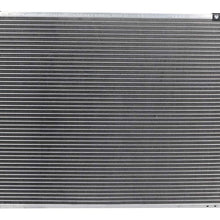 ECCPP Auto Parts Air Conditioning A/C AC Condenser Aluminum A/C AC Condenser Replacement Radiator for 3506 2006 2007 2008 2009 2010 2011 2012 2013 2014 Honda Ridgeline 2010 Infiniti M35