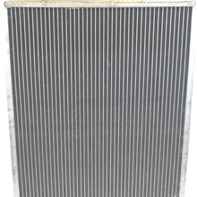 JSD G190A Aluminum Racing Radiator 2 Row Single Pass Overall 27" x19 1/2" x3" for Ford 1930-1950 Hot Rod
