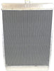 JSD G190A Aluminum Racing Radiator 2 Row Single Pass Overall 27