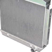 3 Rows All Aluminum Radiator Fit 1955-57 Bel Air/Del Ray/One-Fifty Series V8 Engine Only