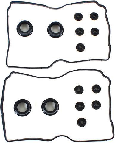 Brand New Valve Cover Gaskets with Grommets and Spark Plug Tube Seals Compatible with 98-12 SUBARU/SAAB 2.2L / 2.5L SOHC H4 (16 Valve)
