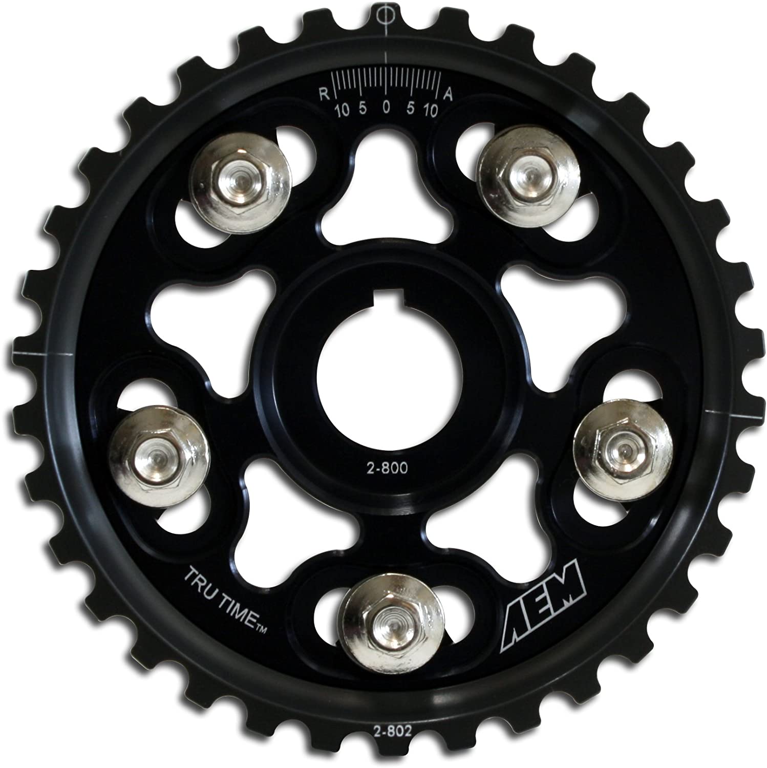 AEM 23-830BK Black Tru-Time Adjustable Cam Gear