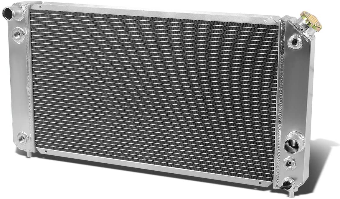 DNA Motoring RA-CHEVY-96-3 3-Row Full Aluminum Radiator