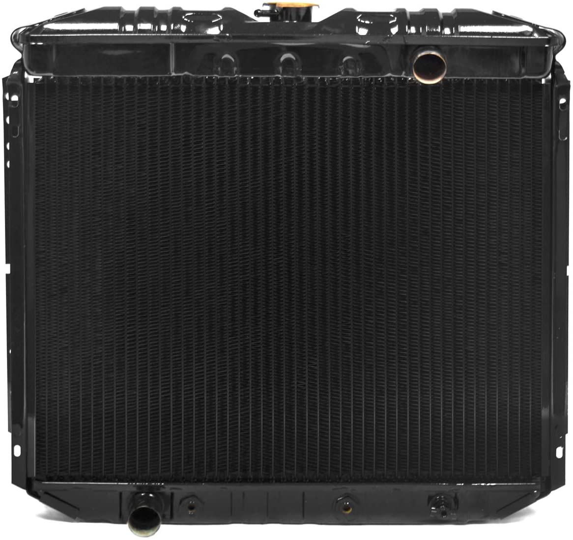 1967-1970 Ford Mustang 6 Cylinder Radiator 3 Row Large Tube O/e Style NEW No Ac