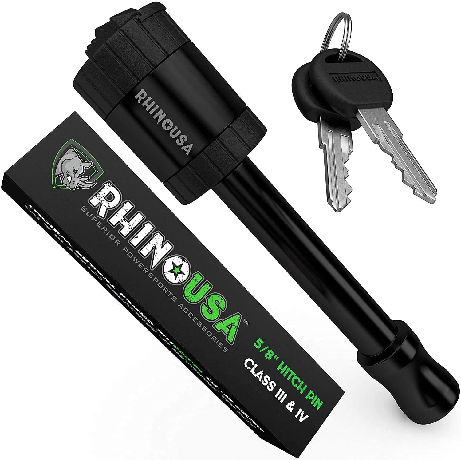 Rhino USA Trailer Hitch Lock - Patent Pending 5/8