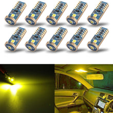 iBrightstar Newest Extremely Bright Wedge T10 168 194 LED Bulbs For Car Interior Dome Map Door Courtesy License Plate Lights, Purple