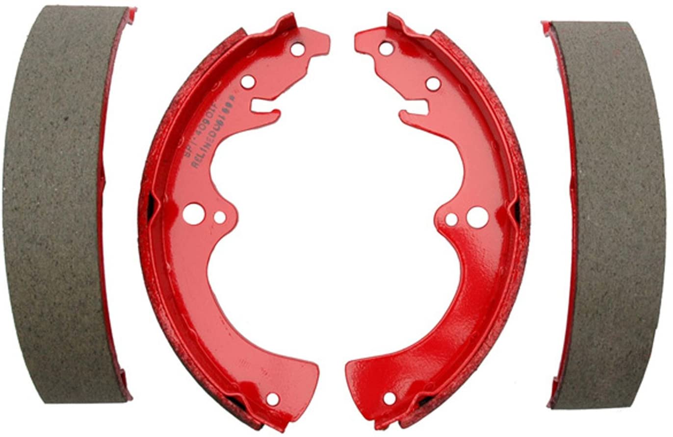 ACDelco 17488B Professional Bonded Rear Drum Brake Shoe Set