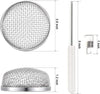 Kohree RV Furance Vent Cover (4-Pack) with RV Range Exaust Vent Cover Bundle