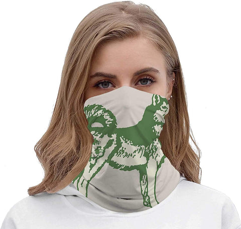 Playground_Set_02 - - Siberia,Multifunctional wear Mouth Cover Neck Gaiter Alaskan Culture