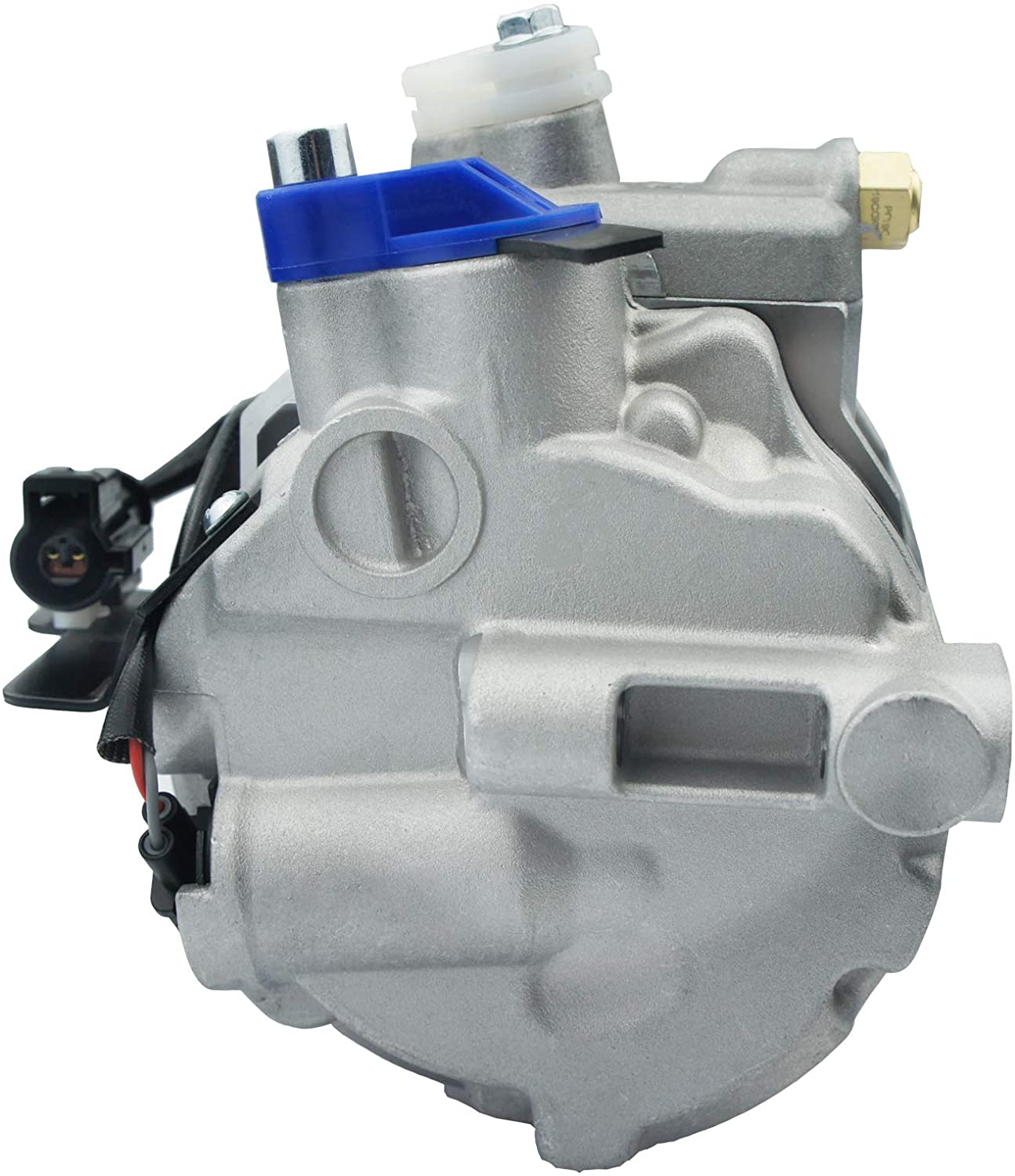 VioletLisa Air Conditioning AC A/C Compressor and Clutch Compatible with Jaguar 09-10 XF 4.2L & Land Rover 05-09 LR3 4.0L 05-09 LR3 4.4L 06-09 Range Rover Sport 4.4L 06-09 Range Rover Sport 4.2L V6 V8