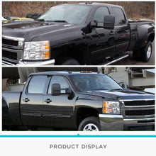 YITAMOTOR Towing Mirrors Compatible with Chevrolet GMC Cadillac Silverado Sierra 07-13 Power Heated Telescoping with LED Arrow Signal Light