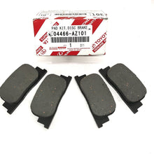 Genuine Toyota Premium Ceramic Rear Brake Pad Set 04466-AZ101 | 2000-2001 Camry JPP (Japanese built) models