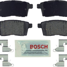 Bosch BE1259H Blue Disc Brake Pad Set with Hardware For: Ford Edge; Lincoln MKX; Mazda CX-7, CX-9, Rear