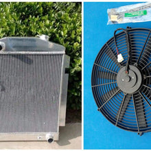 Aluminum Radiator + Fan For Chevy Pickup/Truck W/SBC/BBC V8 OR L6 1938-1940 1939
