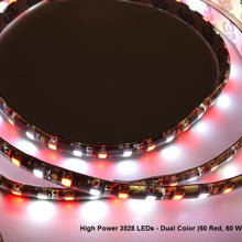 LED Light Strip - Dual Color (Red/White) LED Light Strips for Auto Airplane Aircraft Rv Boat Interior Cabin Cockpit LED Lighting
