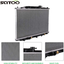 SCITOO Radiator Compatible with 2003-2004 Honda Accord 2.4L CU2599