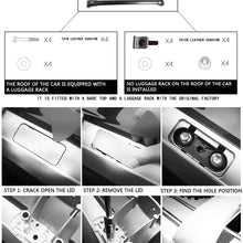 Tata.Meila Crossbars Roof Rack for Toyota Highlander 2014 2015 2016 2017 2018 2019 Cross Bars Top Roof Rails Rooftop Crossbar