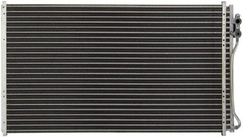 JJ A/C Air Condition Condenser All Aluminum Assembly For 1999-2004 Mustang 4.6L 1999-2004 Mustang 3.8L 2004 Mustang 3.9L V6 V8 5/8 Core Thickness
