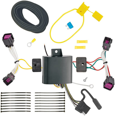Tekonsha 118755 T-One Connector Assembly with Upgraded Circuit Protected ModuLite HD Module