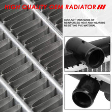 2448 Factory Style Aluminum Radiator Replacement for 02-07 Mitsubishi Lancer 2.0L/2.4L AT/MT
