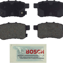 Bosch BE1336 Blue Disc Brake Pad Set for 2009-12 Acura TSX and 2008-10 Honda Accord - REAR
