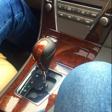 Punched Leather Piano Black Gear Shift Knob for Lexus ES300h ES350 GS300 GS350 GS430 GS450h GS460 is F IS250 IS350 LS460 RX350