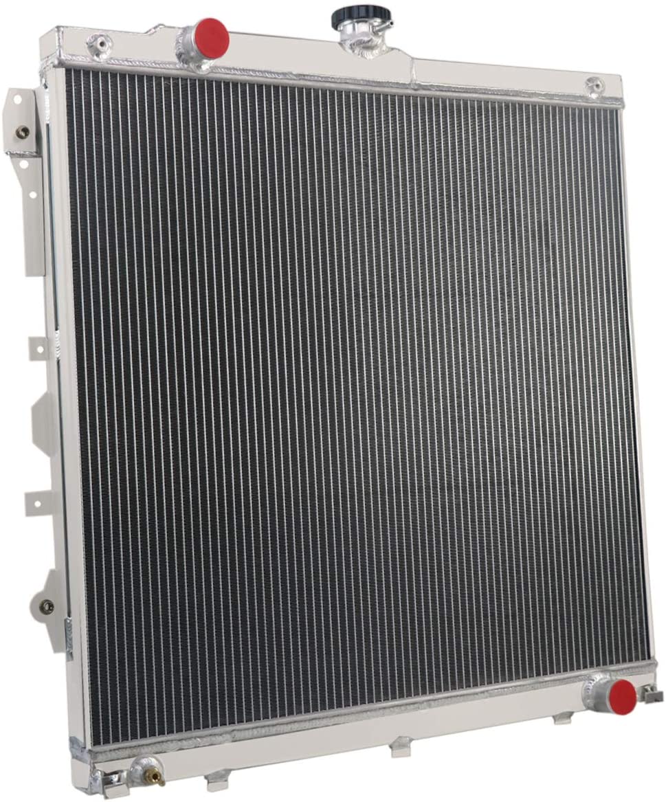 CoolingSky 3 Row All Aluminum Engine Radiator for 2007-2013 Toyota Tundra Sequoia Pickup 4.6 5.7 V8